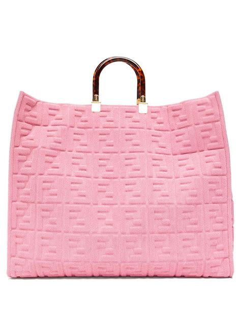 fendi pink tote.